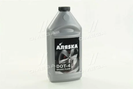 Жидкость тормозов. DOT4 АЛЯСКА (серебро) 750г АЛЯSКА 5438