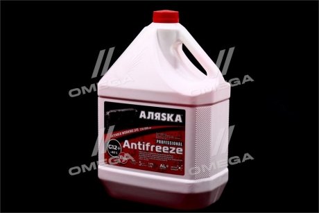 Антифриз ANTIFREEZE-40 (красный) Канистра 10л/9,83кг АЛЯSКА 5528 (фото 1)