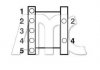 Распредвал Opel/Renault 1.9D 98- F8Q 664881