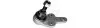 Опора шаровая передняя нижняя Ford Focus (04-), C-MAX (10-) / Volvo S40 (04-) APPLUS APLUS 17058AP (фото 1)