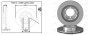 Диск тормозной передний Toyota 4 RUNNER IV (_N21_) (08/02-12/09) APPLU APLUS 61947AP (фото 1)