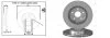 Диск тормозной передний (кратно 2) Toyota RAV 4 I (_A1_) (01/94-09/00) 61949AP