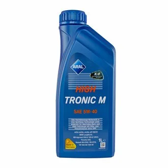 Масло моторное синтетика HighTronic M 5W-40 (DE) 3X1L A3/B3: A3/B4 (VW 502 00/505 00 MB 226.5/229.3/229.5 Renault RN0700/ RN0710 BMW Longlife-01Porsche A40) ARAL 150B6A
