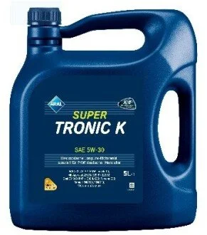 Моторное масло SuperTronic K 5W-30 (5L) ARAL 15DBCF