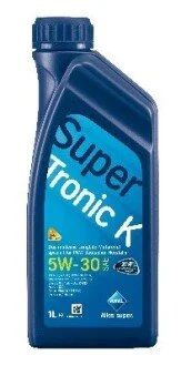 Масло моторное синтетика SuperTronic K 5W-30 1L (ACEA C3 API SN BMW LL-04 VW 504 00/507 00 MB 229.51 Porsche C30) ARAL 15DBD0