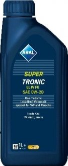 Олива SuperTronic LL IV FE 0W-20, 1л (шт.) ARAL 15F45F