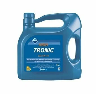 Моторное масло HighTronic 5W-40 синтетическое 4 л ARAL 20634