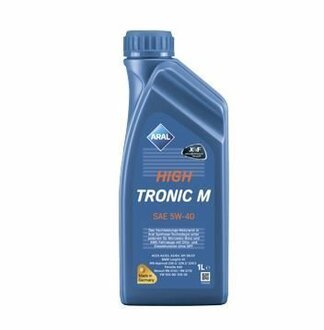 Моторное масло High Tronic M 5W-40 синтетическое 1 л ARAL 21407 (фото 1)