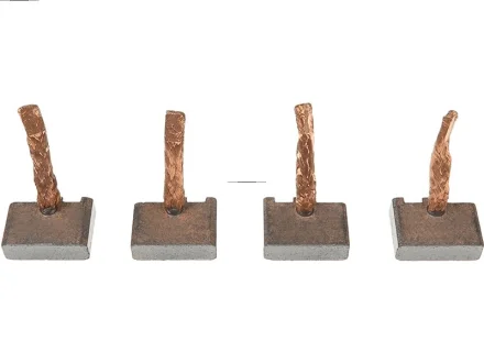 Щітки стартера (18x5,9x12,5mm/12 V) STANDARD LINE As-pl BSX214-215