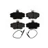Тормозные колодки перед. Logan 05-/Megane 96-03/Clio 91-05/R21(с датчиком) ASAM 32394