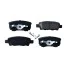Колодки тормозные задние Chrysler Sebring (07-10)/Mitsubishi Lancer (03-13,09-),Outlander (03-06,06-) (55389) ASAM