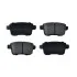 Тормозные колодки зад. Kangoo 08- ASAM 55405