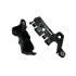 Кронштейн крепление бампера передн Renault Megane III 2008-(комплект 2шт) (70934) Asam
