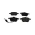 Тормозные колодки передние AUDI A3/TT VW Golf IV,V, POLO,SKODA Octavia с датчиком (71372) Asam