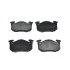 Колодки гальмівні задні Peugeot 106, 205, 206, 306 (99-)/Renault 19, Clio (91-), Megane (99-) (71378) Asam