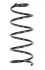 Пружина передня FIAT UNO (146) (83-92,93-00,88-06) (75427) ASAM