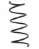 Пружина передня MB C-CLASS T-MODEL (S203) C 180 (203.235) C 200  (75909) ASAM
