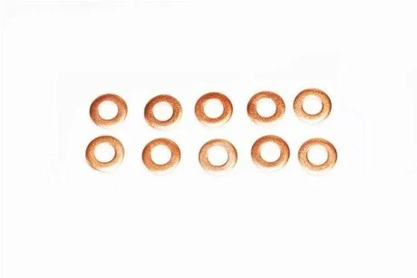 Термошайба форсунки паливної (комплект 10шт)) NISSAN QASHQAI II (10-),JUKE (10-),PRIMERA P12,X-TRAIL T31,T32 ASAM 77081 (фото 1)