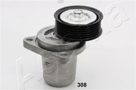 Натяжний механізм паска поліклинового Mazda 6 1.8I/2.0I/2.3I 05.03-, CX-7 07- 2.3 Turbo ASHIKA 128-03-308 (фото 1)
