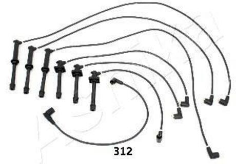 Комплект кабелів високовольтних ASHIKA 132-03-312 (фото 1)