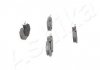 Дисковые тормозные колодки, комплект ASHIKA 50000039 (фото 3)