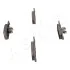 KLOCKI HAM./PRZ/ DACIA SANDERO II 15- ASHIKA 50000093 (фото 2)