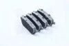 Колодки тормозные дисковые передние NISSAN MICRA ASHIKA 50-00-013 (фото 3)