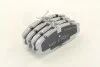 Комплект тормозных колодок, дисковый тормоз ASHIKA 50-00-017 (фото 3)