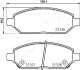 KLOCKI HAM./PRZ/ OPEL KARL 1.0 18- ASHIKA 50000407 (фото 2)
