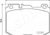 Колодки гальмівні Mercedes C (C205), C T-Model (S205), C (W205), E (A238), E (C238), E (W213), Glc (X253) 2.0-3.0D 02.14- ASHIKA 50-00-0516 (фото 2)