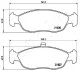 KLOCKI HAM. CITROEN SAXO ASHIKA 50000633 (фото 2)
