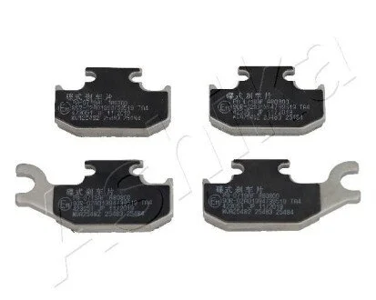 Фото 1 - комплект гальмівних колодок передніх ASHIKA 50000719 Комплект гальмівних колодок передніх ASHIKA 50000719 (фото 1)