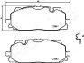 Тормозные колодки дисковые перед. Audi A4, A4 Allroad, A5, A8, Q5, Q7 Bentley Bentayga Vw Touareg 1.4-6.0 01.15- ASHIKA 50-00-0958 (фото 2)