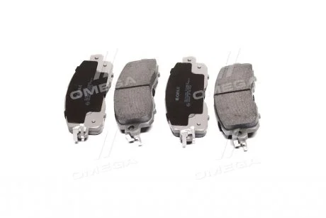 Колодки тормозные дисковые передние NISSAN LEAF ELECTRIC 10- (выр-во) ASHIKA 50-01-1001