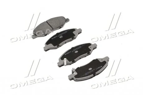 Колодки тормозные дисковые передние NISSAN MICRA III, NOTE, TIIDA (выр-во) ASHIKA 50-01-127