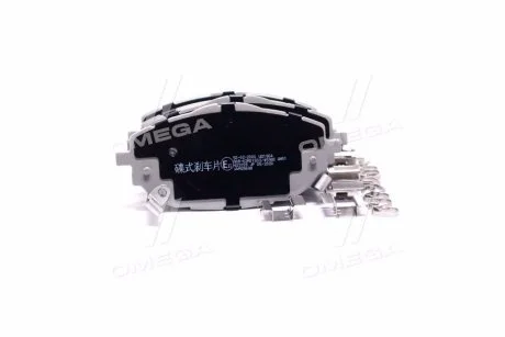 Колодки гальмівні дискові передні TOYOTA AURIS, COROLLA 12- ASHIKA 50-02-2000