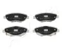 Тормозные колодки дисковые перед. Toyota Avensis, Verso 2.2D 05- ASHIKA 50-02-276 (фото 1)