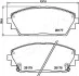 KLOCKI HAM./PRZ/ MAZDA 3 18- ASHIKA 50033002 (фото 2)