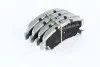 Комплект тормозных колодок, дисковый тормоз ASHIKA 50-04-425 (фото 4)