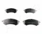 Колодки тормозные дисковые передние MITSUBISHI L 200 01- ASHIKA 50-05-515 (фото 1)