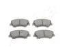 Гальмівні колодки диск.передні Hyundai i30, Kia Ceed,Rio III,Sorento II 1.1CRDi-2.4i 09- ASHIKA 50-0K-K26 (фото 2)