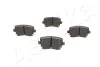 Дисковые тормозные колодки, комплект ASHIKA 51-00-00007 (фото 2)