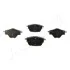 К-кт задних тормозов. колодок. Citroen C4 Picasso 2013- ASHIKA 51-00-00019 (фото 2)