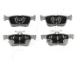 Гальмівні колодки Ford Galaxy, Mondeo V, S-Max Ford Usa Fusion Lincoln Mkz 1.0-3.5 09.06- ASHIKA 51-00-0300 (фото 1)