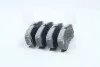 Колодки тормозные дисковые задние MITSUBISHI PAJERO (пр-во ASHIKA) 51-02-210