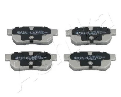 Гальмівні колодки зад. дискові Honda Civic/Civic CRX/Civic Shuttle/Prelude ASHIKA 51-04-402