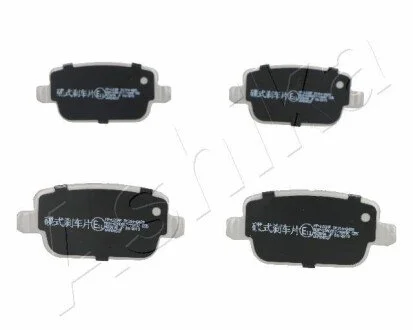 Комплект тормозных колодок, дисковый тормоз ASHIKA 510LL03