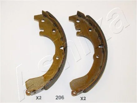 Гальмівні колодки (набір) ASHIKA 5502206