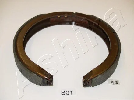 Барабанні гальмівні колодки зад. Ssang Young Action 02-,Mazda CX-7 2.2 07- ASHIKA 55-0S-S01