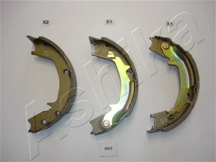 Гальмівні колодки (набір) ASHIKA 55H0007